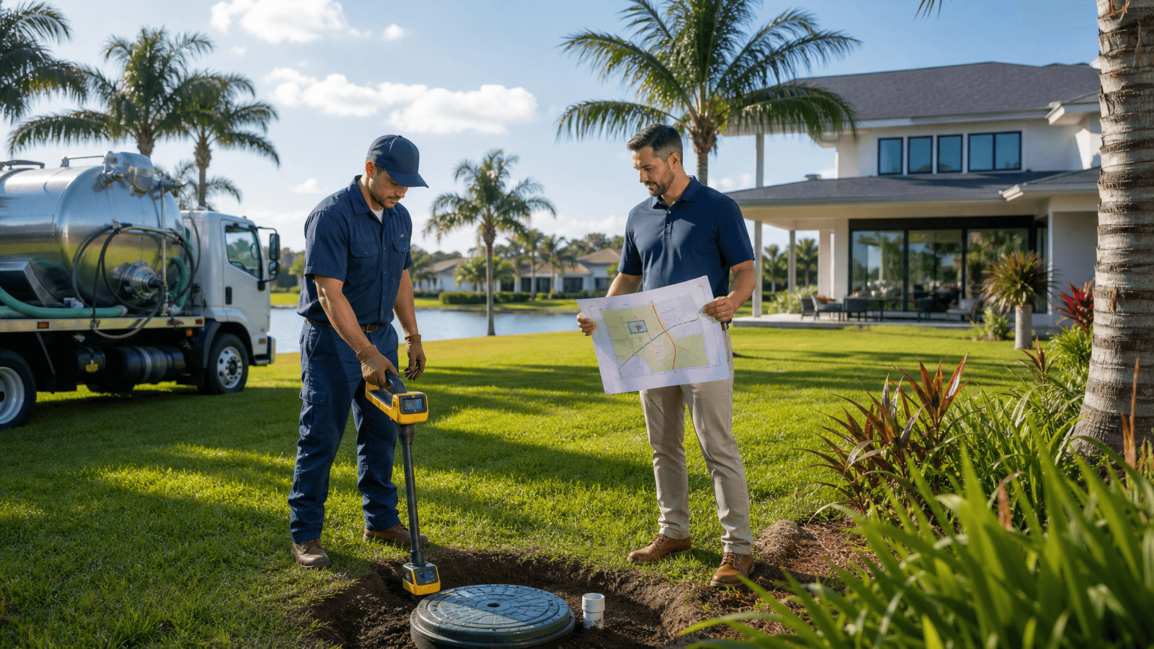 Property Records Vs. Septic Locating Service in Orlando